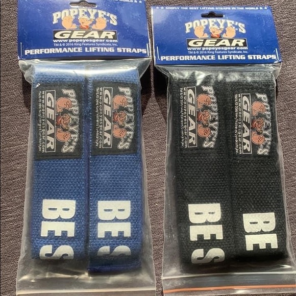 Other Popeyes Performance Lifting Straps Set Of 2 Poshmark